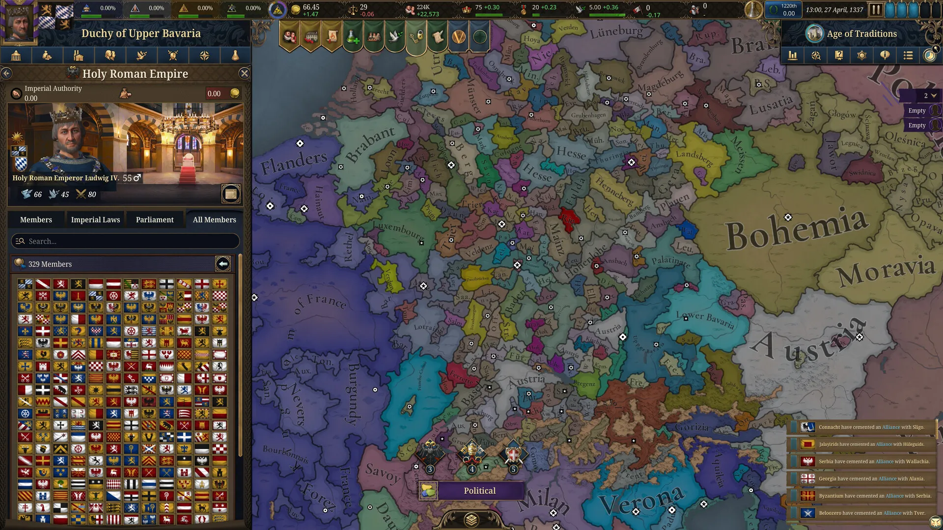 Europa Universalis V screenshot 9